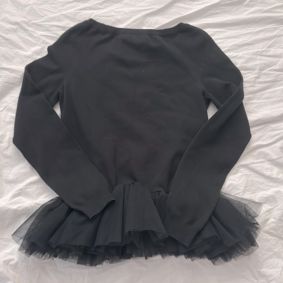 MOSCHINO Couture! Black Tutu Sweater - Picture 4 of 4